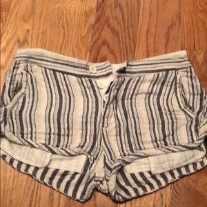 Free people summer striped shorts